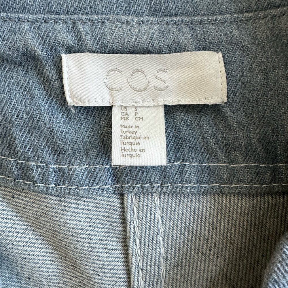 COS Blue Denim Jacket - Picture 3 of 4